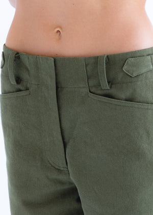 Olive Utility Pants