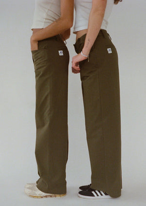 Olive Utility Pants